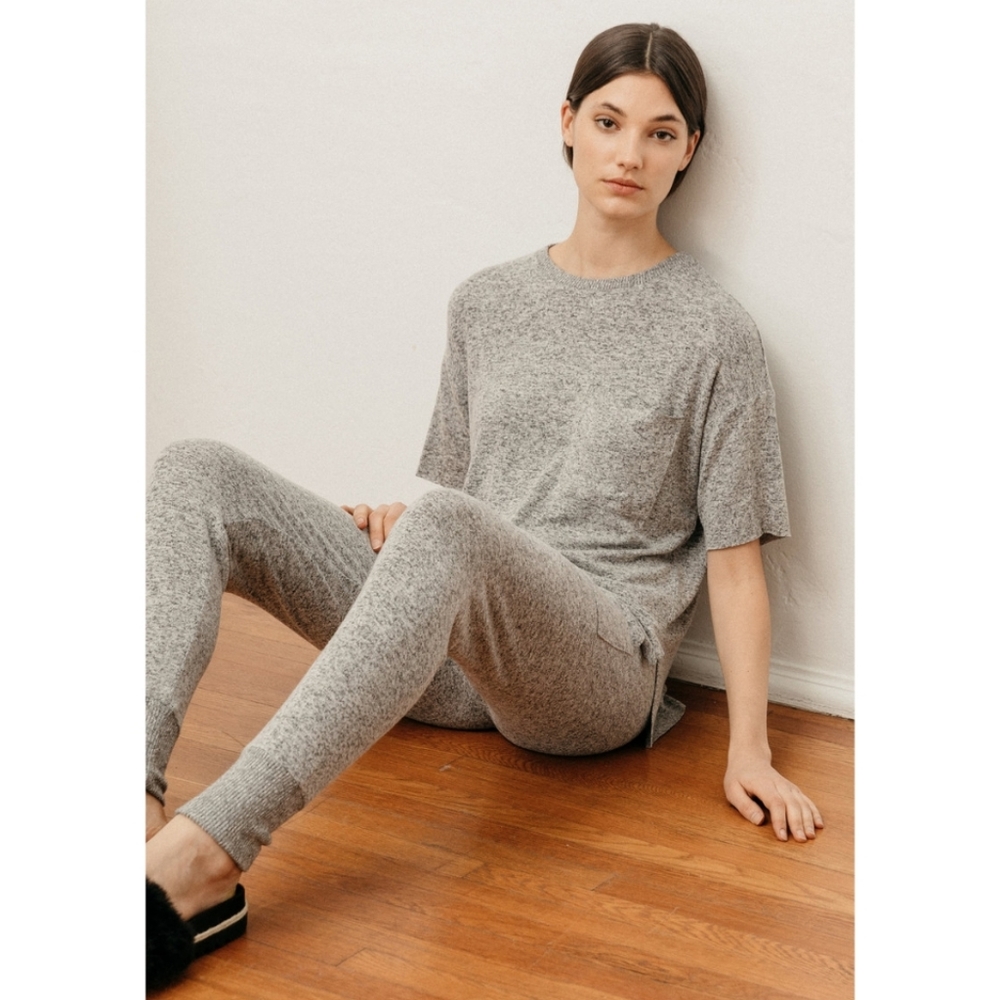 Rails Devon Joggers In Grey Melange Size Small - image 5